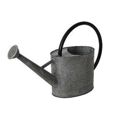 Galvanized Metal Shower Pot Potted Plants Watering Can