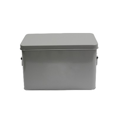 Powder-coated finish Vintage Metal Housewares First Aid Medicine Storage Box