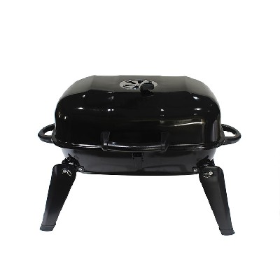 Camping Picnic Cooker Air Vent 17.5inch Outdoors Tabletop Portable Barbecue Grill