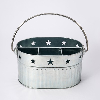 Better Homes and Gardens Galvanized Steel Utensil Caddy