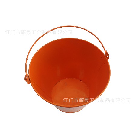 圣诞节工艺品万圣节桶 镀锌金属桶马口铁手提啤酒冰桶镀锌铁桶