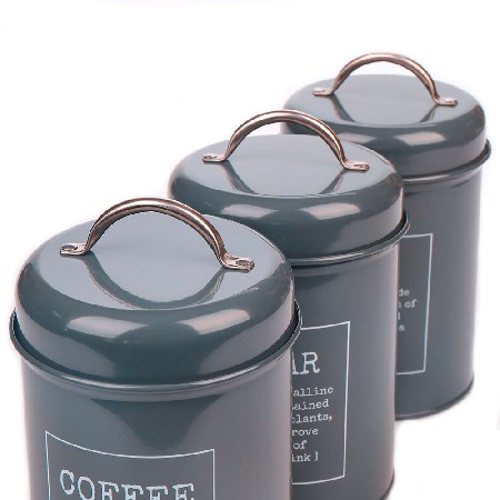 加工定制白铁皮储物罐 厨房铁皮储物收纳罐 镀锌铁皮储物罐