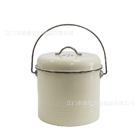 OEM定制compost bin厨余垃圾堆肥桶发酵配碳棉除味片厨余堆肥桶