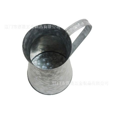 厂家定制欧式奶壶 摆件装饰金属镀锌铁皮奶壶 奶壶花瓶