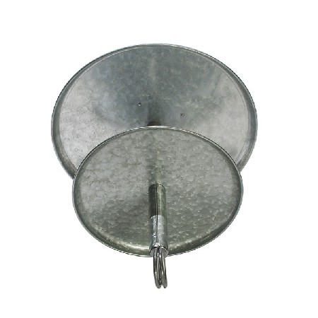 定制亚马逊镀锌铁二层蛋糕托盘 创意ins提手欧式盘子蛋糕架水果盘