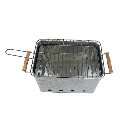 Chinese wholesale indoor outdoor use iron portable charcoal barbecue bucket bbq grills