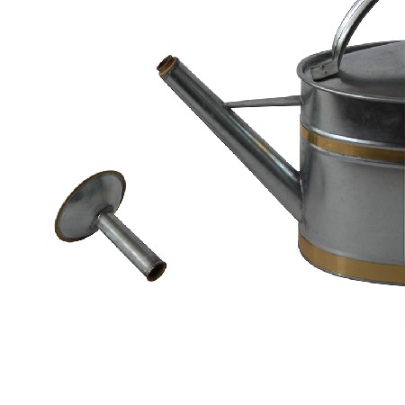 Traditional Galvanised Metal Watering Can