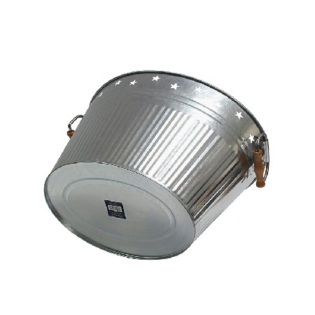 Oval metal party beer galvanized tub