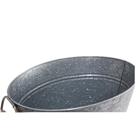 Party time Galvanized metal drink tub