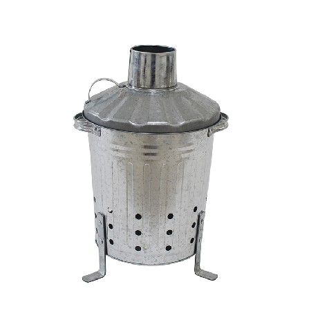 Galvanized metal 12L small incinerator