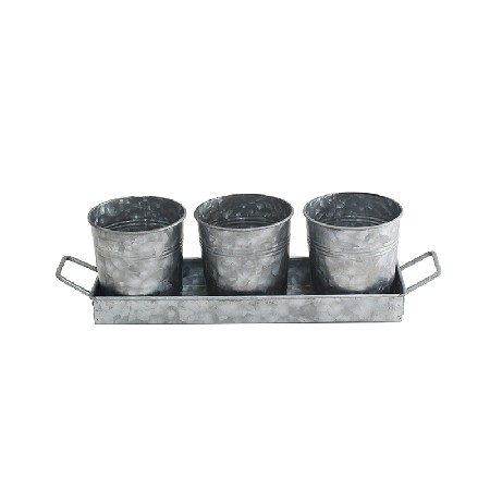 High quality galvanized indoor herb garden kit