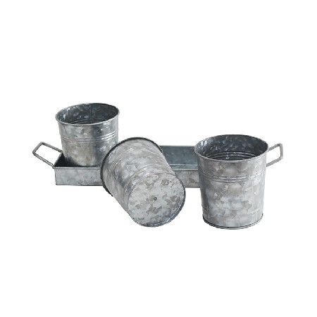 High quality galvanized indoor herb garden kit