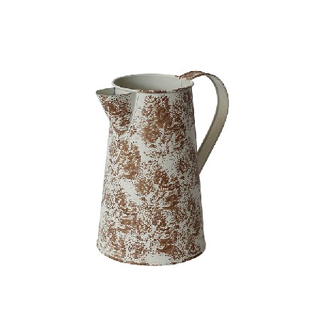 Home Garden Decoration Shabby Chic Rustic Style Metal flower Jug