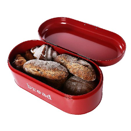 Large Bread Box for Kitchen Counter - Bread Bin Storage Container With Lid