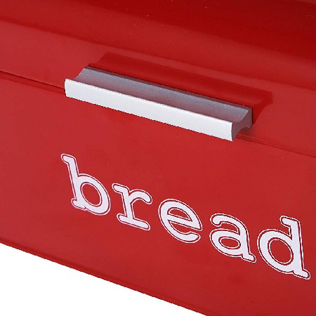 Large Bread Box for Kitchen Counter - Bread Bin Storage Container With Lid