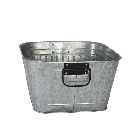 Home Large Metal Galvanized Party Beverage Tub