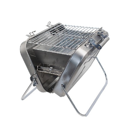 Stainless steel Portable Charcoal BBq and Grill for Outdoor Cooking Camping Picnic Patio Backyard Cooking