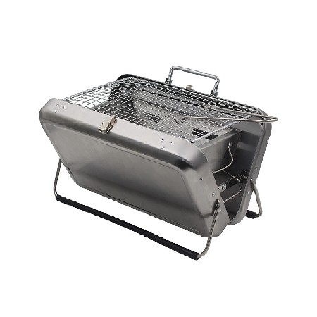 Stainless Steel Folding Portable Barbecue Charcoal BBQ Grill