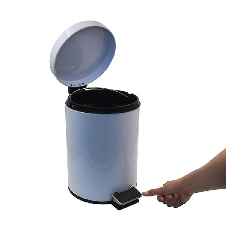 Custom Gallon Metal Iron Pedal Garbage Bin for Kitchen Office Home
