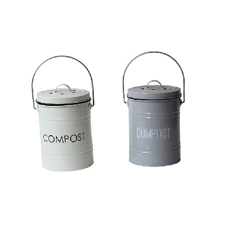 compost bin厨余堆肥桶 创意花园垃圾桶 厨房堆肥桶