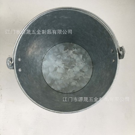 产地货源江门铁皮产品做旧圆形金属冰桶啤酒桶香槟桶5L冰桶bucket