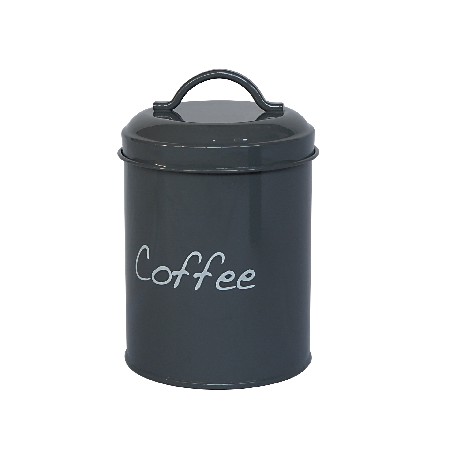 咖啡糖果茶叶铁罐圆形金属食品密封盒北欧五谷杂粮收纳储物罐套装