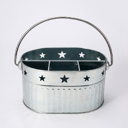 Better Homes and Gardens Galvanized Steel Utensil Caddy