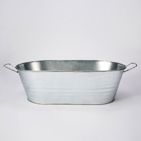 Galvanised Steel Oval Beverage Tub