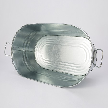 Galvanised Steel Oval Beverage Tub